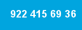 922 415 69 36 922 415 69 36